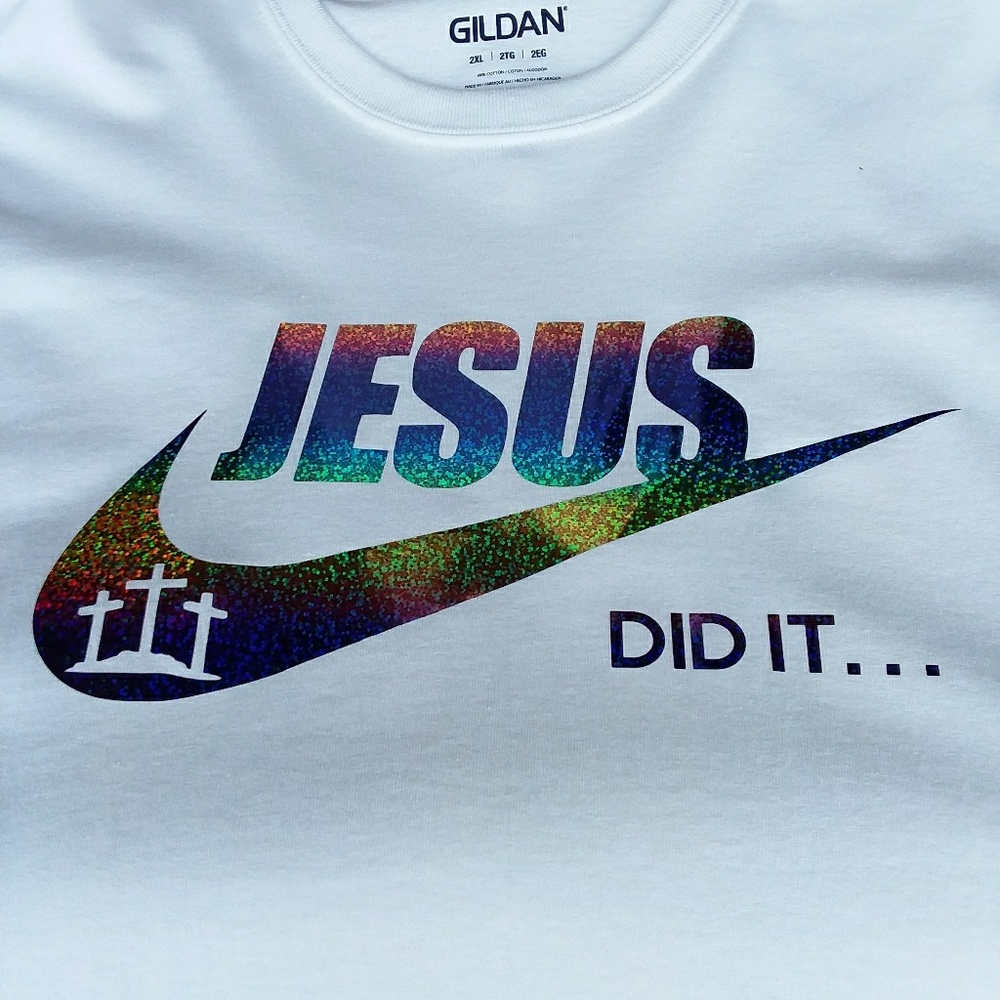 Jesus Did It T Shirt Just Do It Pride Shirt